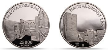 2026. évi Nagyvázsonyi vár ezüst emlékérme